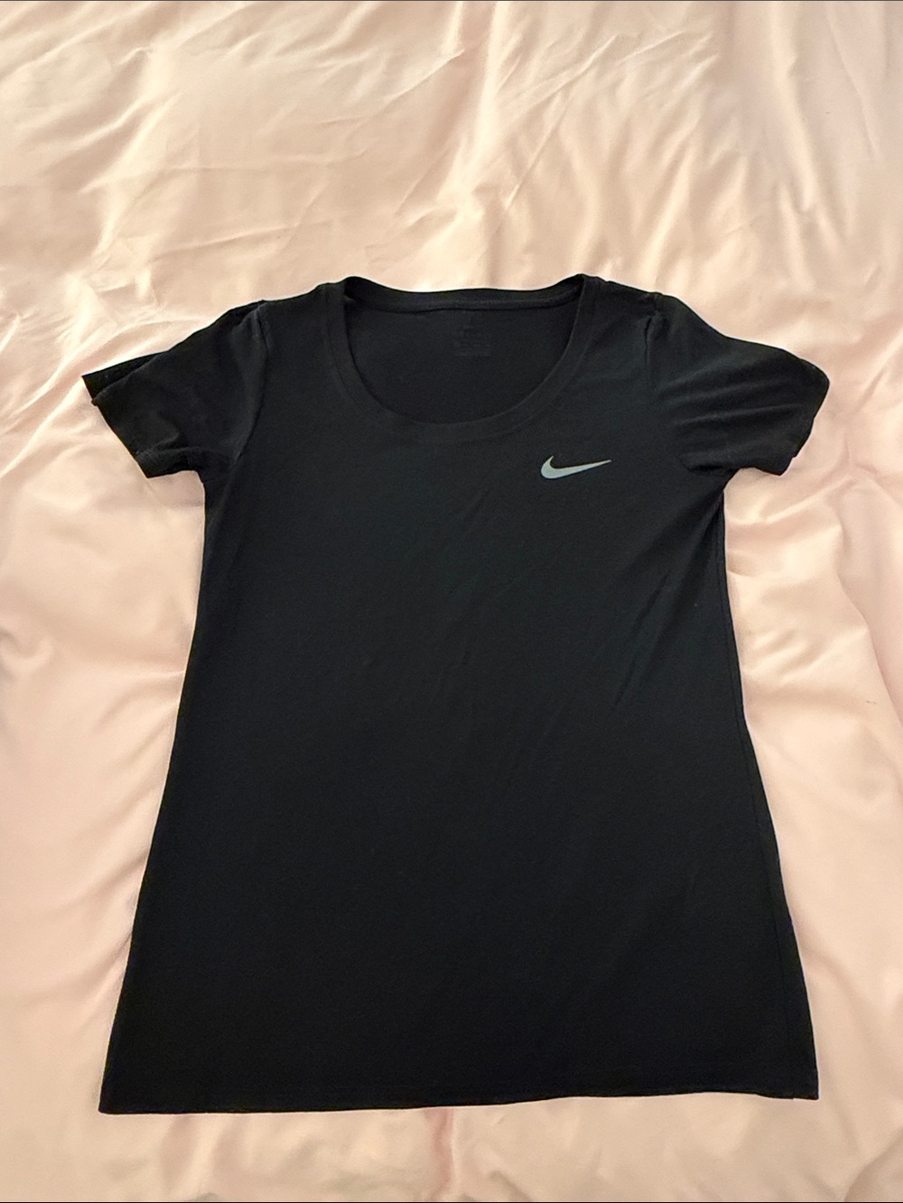 Nike Dri-Fit Womens Black Short Sleeve Women's Athletic Tee